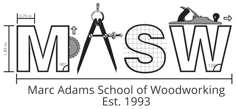 Marc Adams School of Woodworking logo